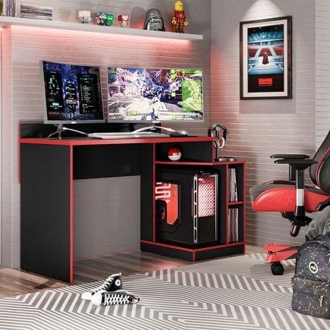 Mesa Gamer Play Albatroz Entrega Rápida!! Dez19