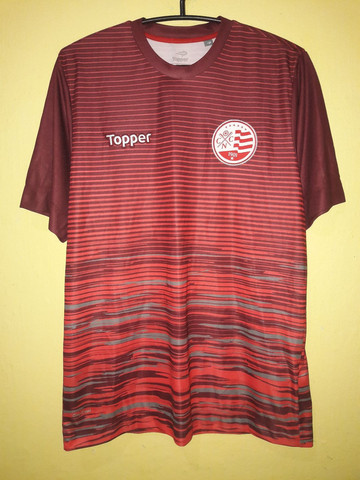 Camisa do Náutico Aquecimento 2017 Topper Tamanho M 