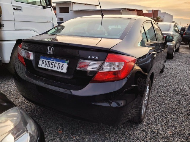 2016 Civic Lxs Automático Honda Em Até 60x Com Baixa Entrada*b5f06 - Foto 2