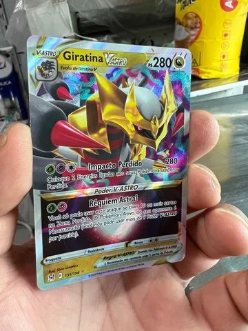 GIRATINA V ASTRO POKEMON - Hobbies e coleções - Parque João