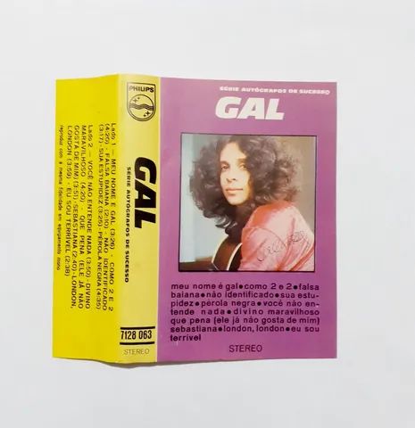 Fita cassete Gal Costa  - Foto 4