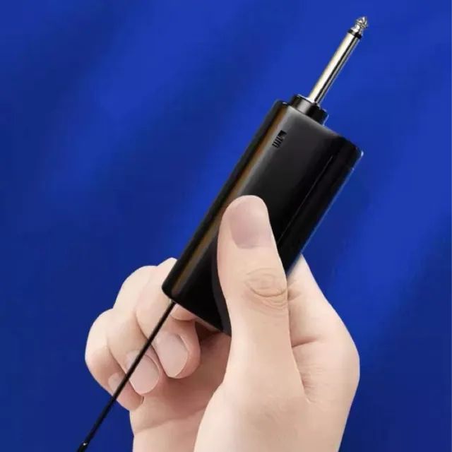 Microfone Sem fio Profissional com Frequência UHF Som Limpo  - Foto 4