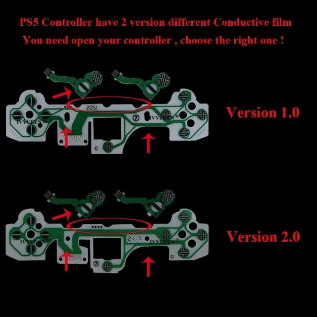 Película Condutiva Manta Controle PS5 Dualsense com L R