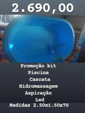 Piscina só o casco