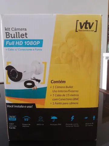 Kit câmera de segurança Full HD infra vermelho 435689764967557121