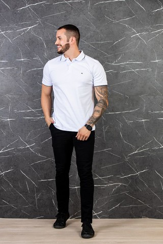Calça Brim c/ Lycra Masculina 