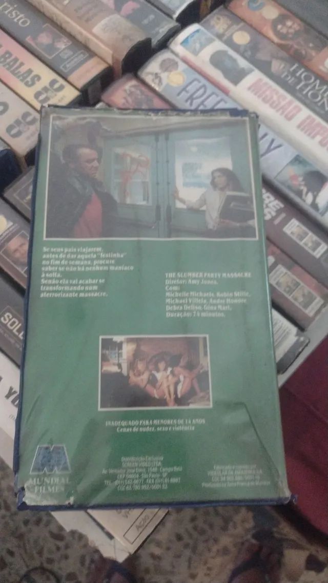 VHS Slumber party O massacre - Foto 3