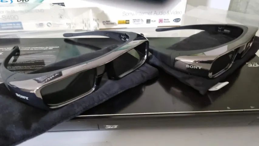 BLUE RAY SONY 3D WIRELESS COM 2 ÓCULOS - Foto 2