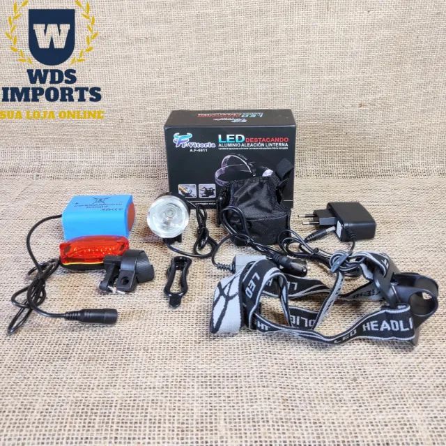 Lanterna Farol Bicicleta