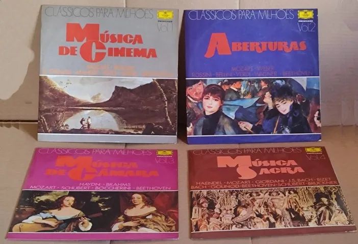 Vinil - Clássico para Milhões - coleção completa