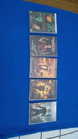 CDs coleção resident evil em perfeito estado.