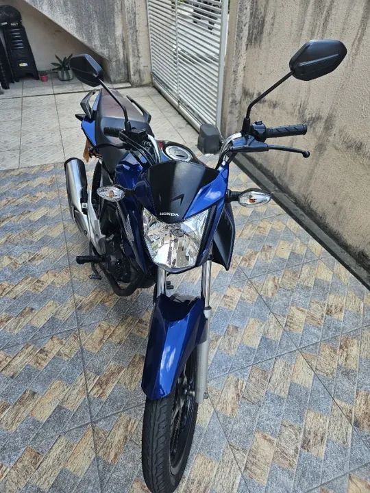  Honda CG Titan 2024 Azul - Foto 9