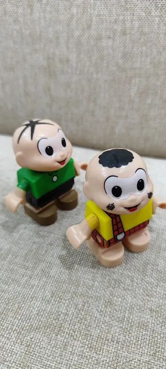 Miniatura Cebolinha e Cascão Turma da Mônica  - Foto 4