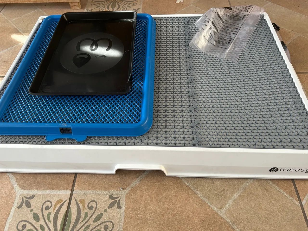 banheiro inteligente para cães 