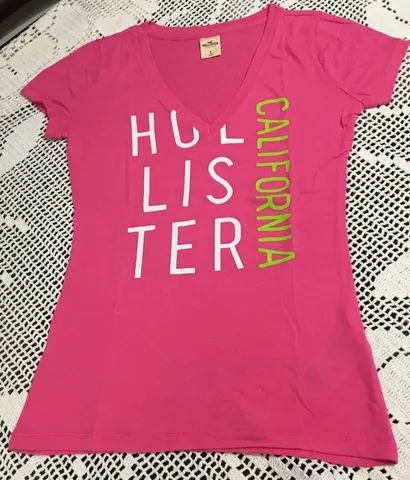 Camisa Feminina Blusa Hollister Feminina Original CAMISETA