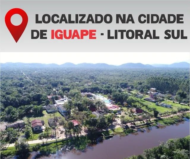 Loteamento em Iguape com Parque Aquático 