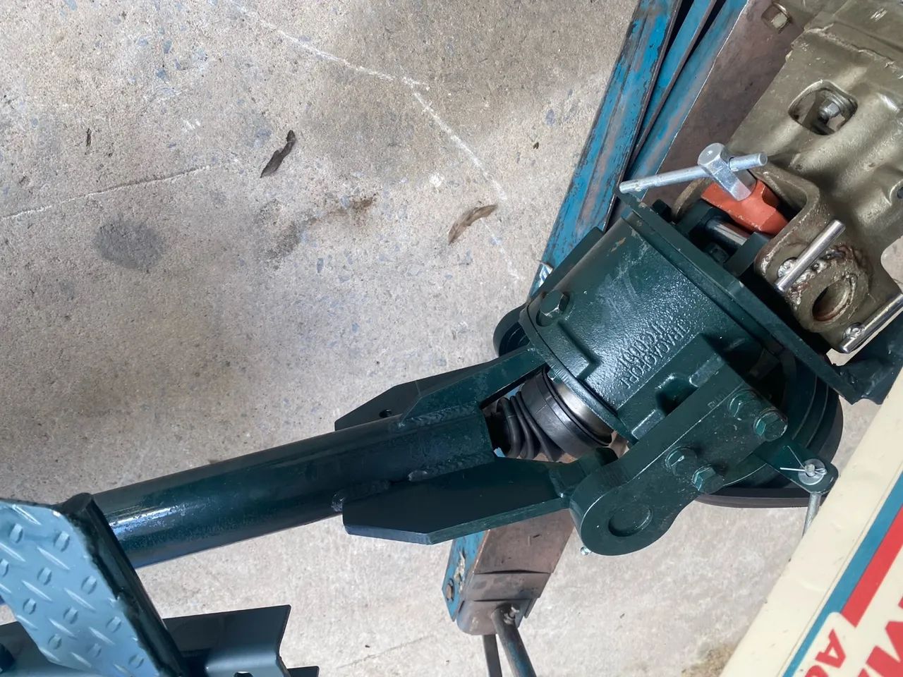 Carreta micro trator yanmar traçada- nova - Foto 4