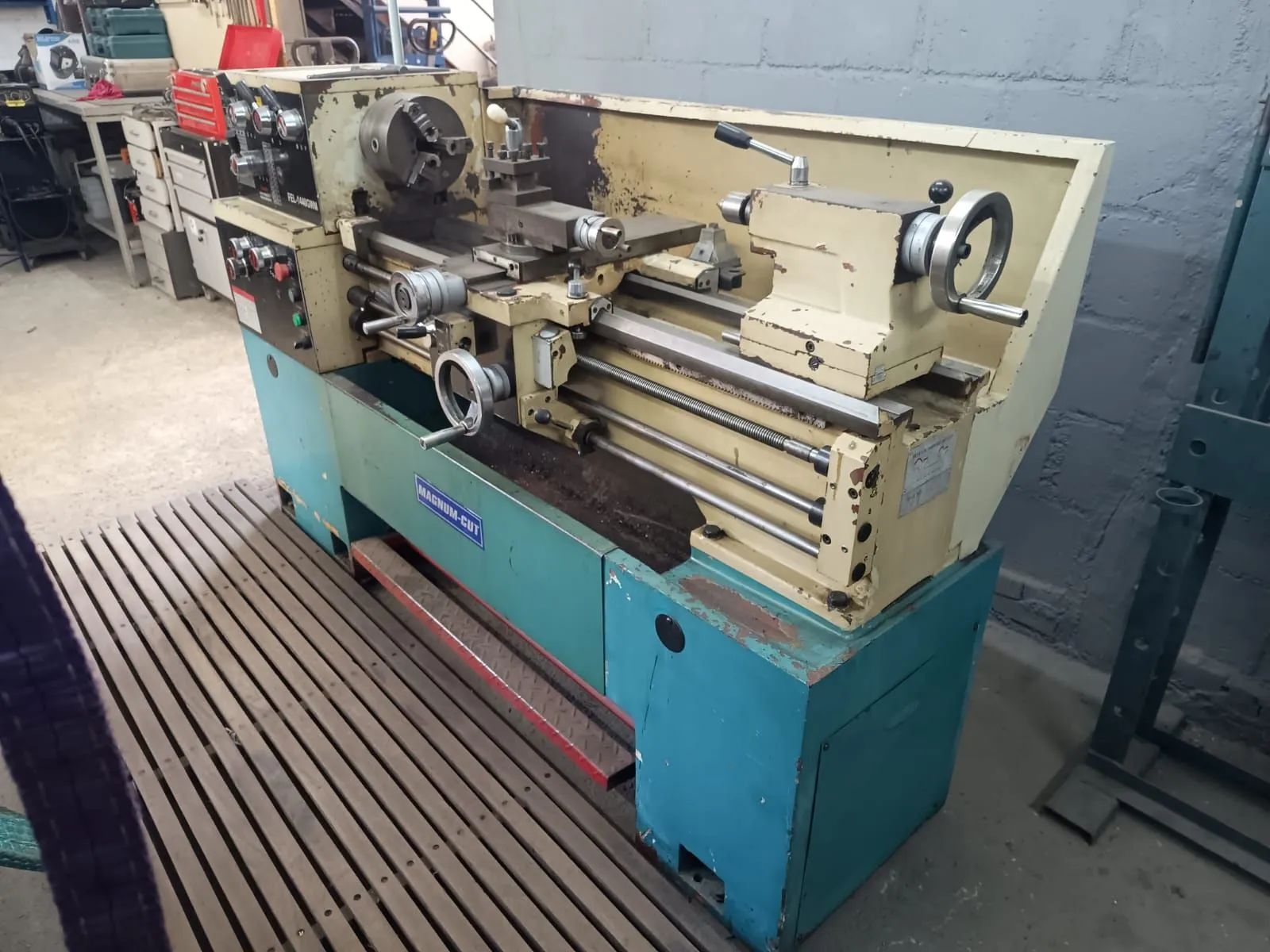 Torno Mecânico Magnum- CUT modelo fel-1440 Gwm