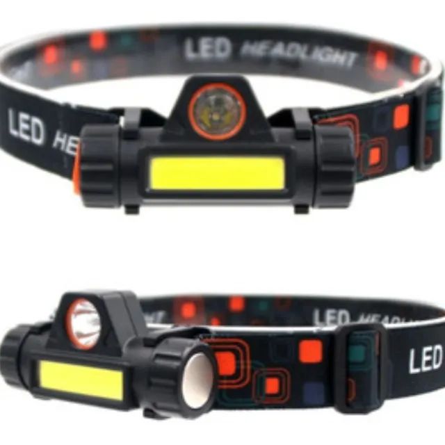 Lanterna de Cabeça 1 Led Sinalizador High Power Head Lamp _ FE180 - Foto 3