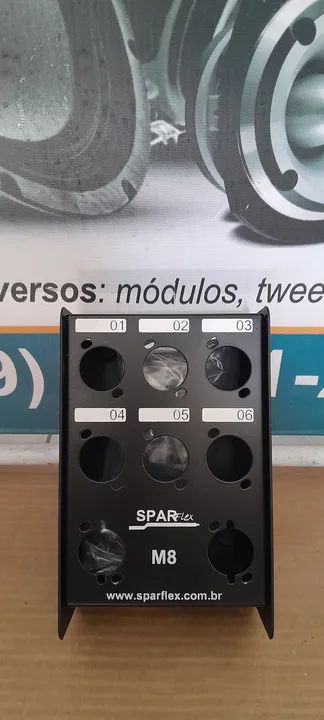 Medusa bandeja caixa  6 e 8 vias