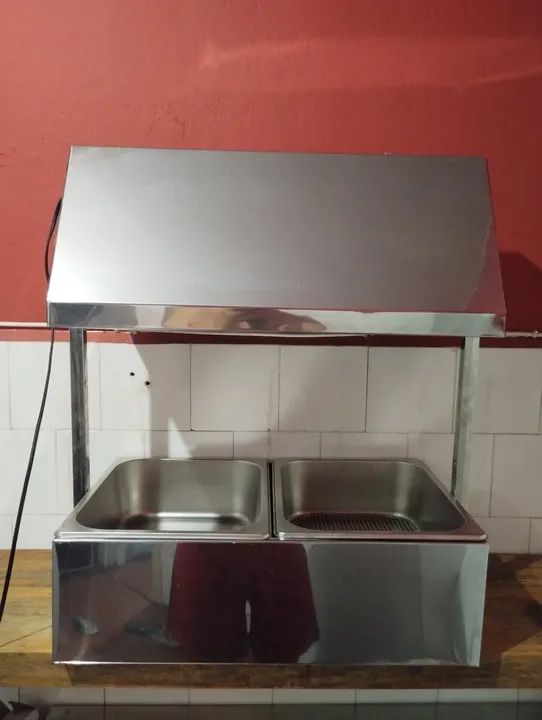 Conservador de Fritadeira 2 cubas 