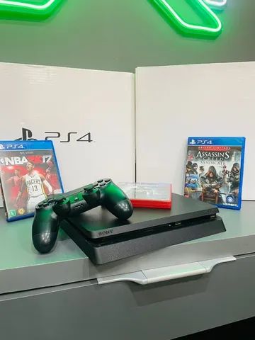 Ps4 slim com o melhor preço e jogo brinde - entregamos 
