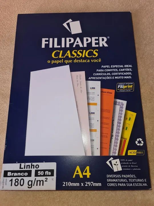 Papel A4 Filipaper - Tipos variados - Leia atentamente o anúncio - Foto 2