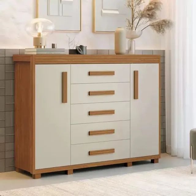 Comoda 100%MDF HAVANA Barreto 