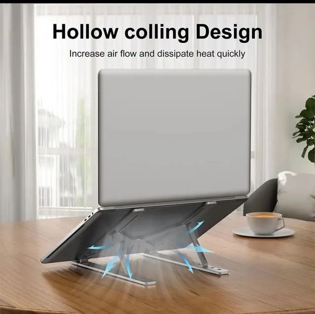 Suporte para notebook Ajustável de Alumínio - Foto 5