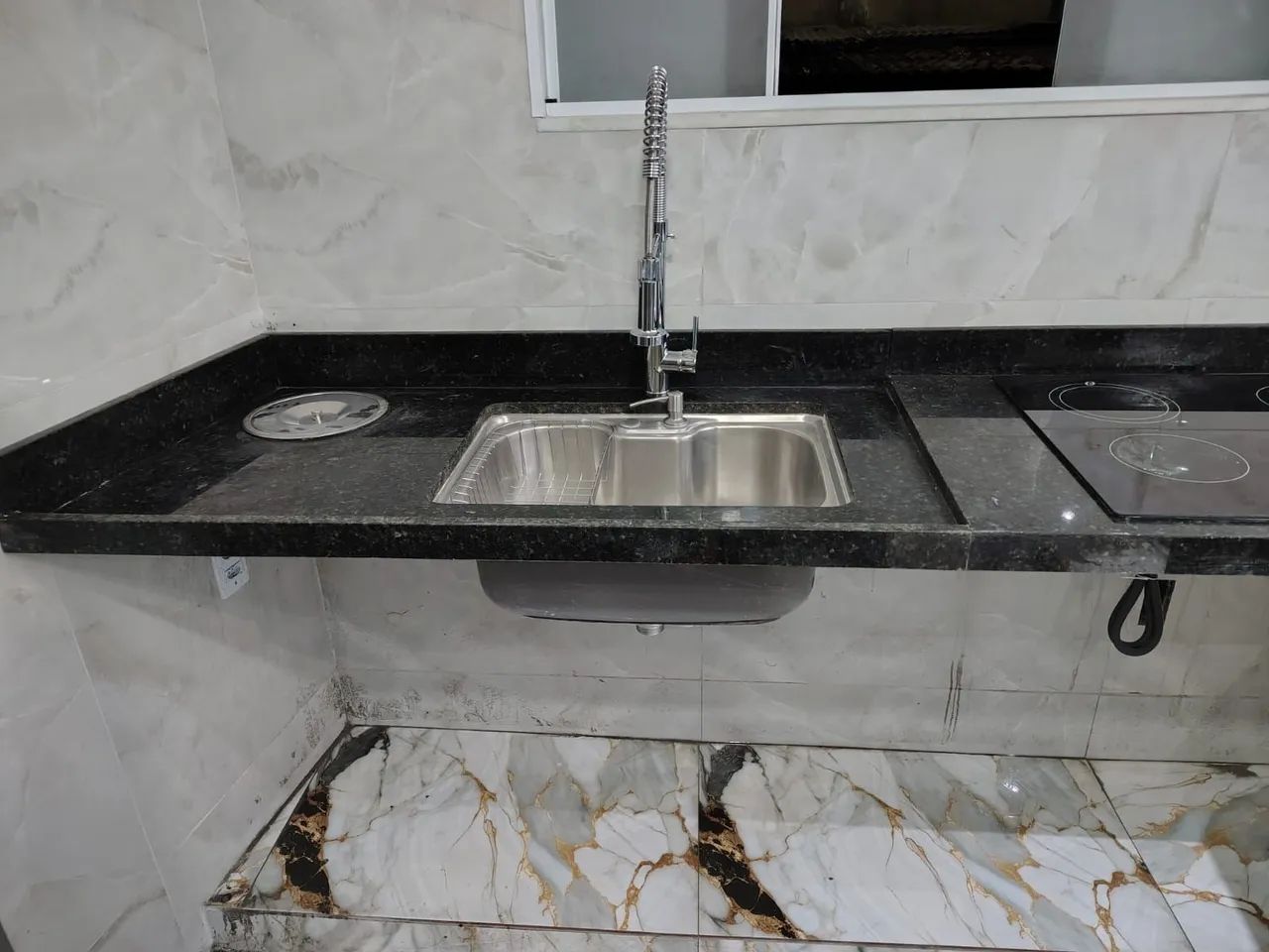 Pia 2x0,60 com parte seca e molhada  + Cuba - Foto 6