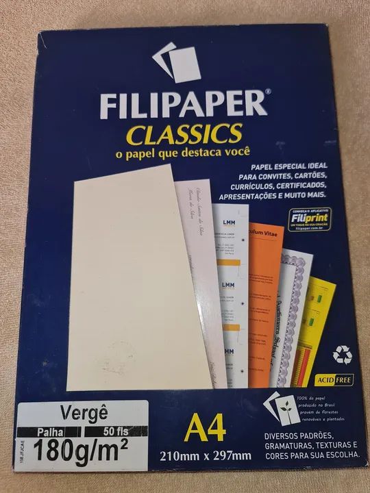 Papel A4 Filipaper - Tipos variados - Leia atentamente o anúncio - Foto 4