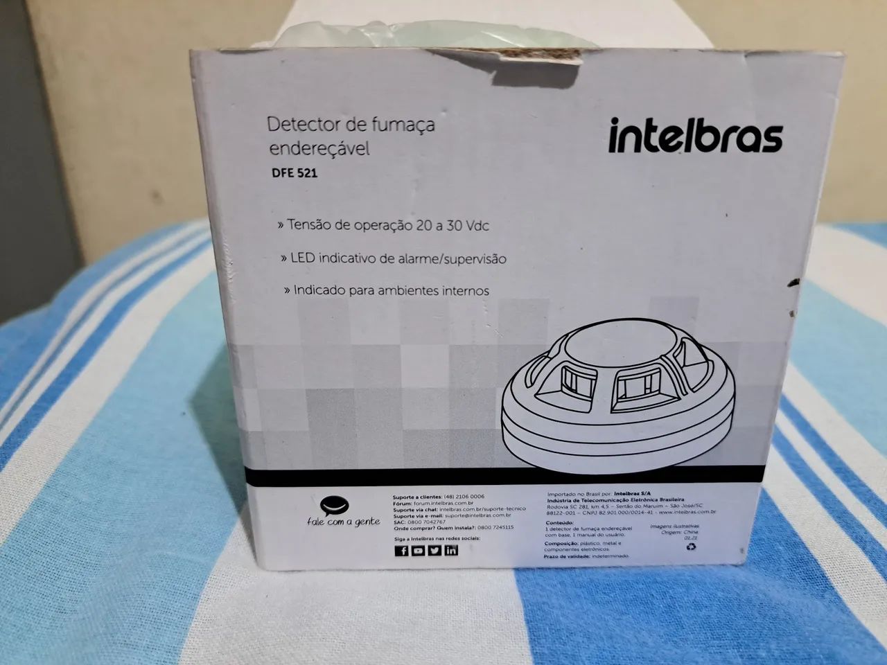Detector de fumaça endereçável DFE 521.. - Foto 5