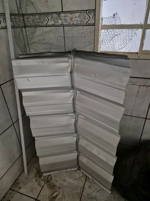 Telha cumeeira zinco
