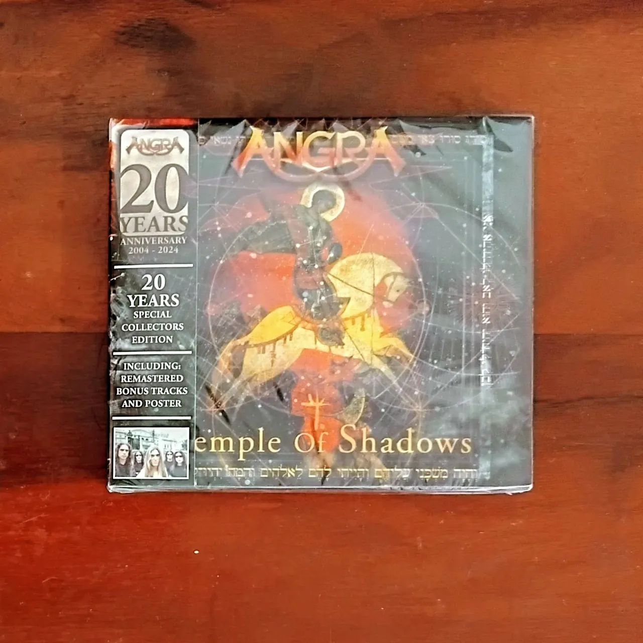 CD lacrado Angra Temple Of Shadows 2003 nova edição - CDs, DVDs
