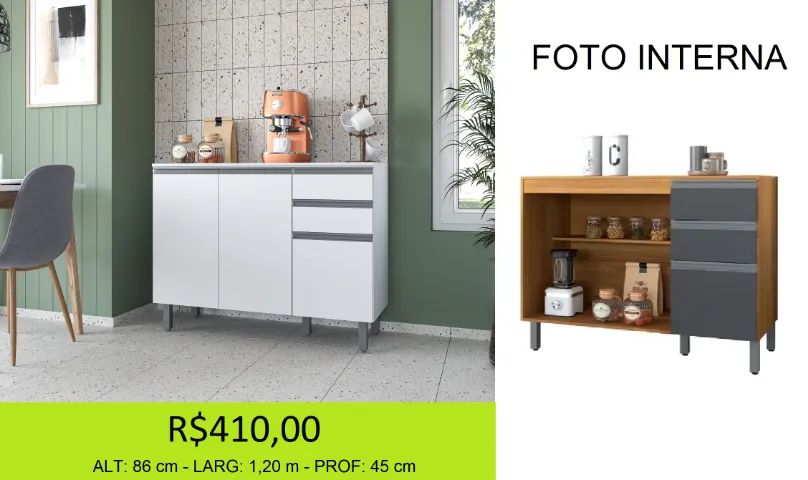 Balcão para cozinha a pronta entrega - Foto 2