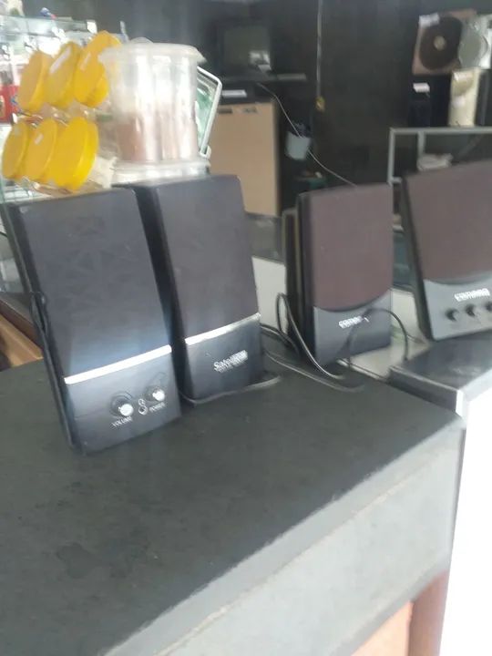 4 caixinhas de som para computador