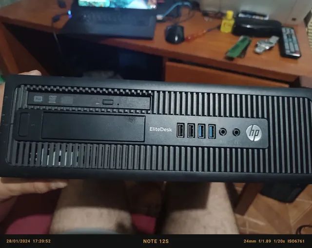 Elitedesk Pentium g3220 troco por vga - Foto 4
