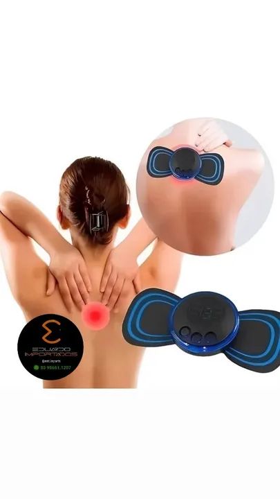 Mini massageador elétrico Recarregável  - Foto 5