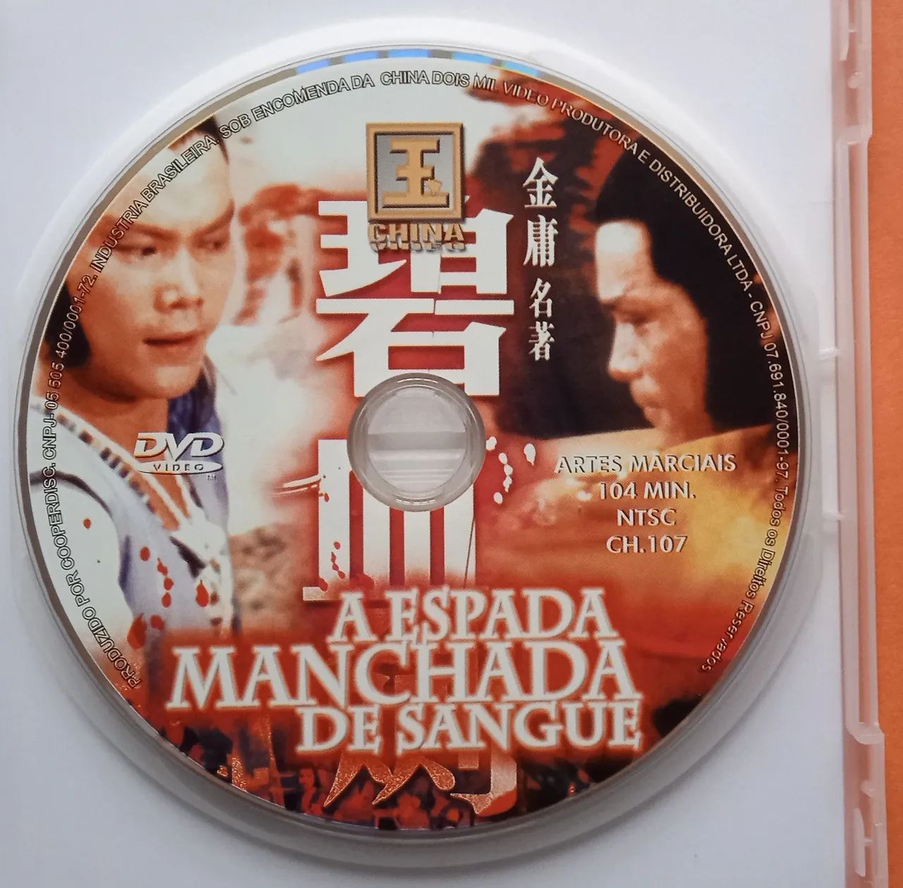 Dvd A Espada Manchada de Sangue (China Vídeo) - Foto 4