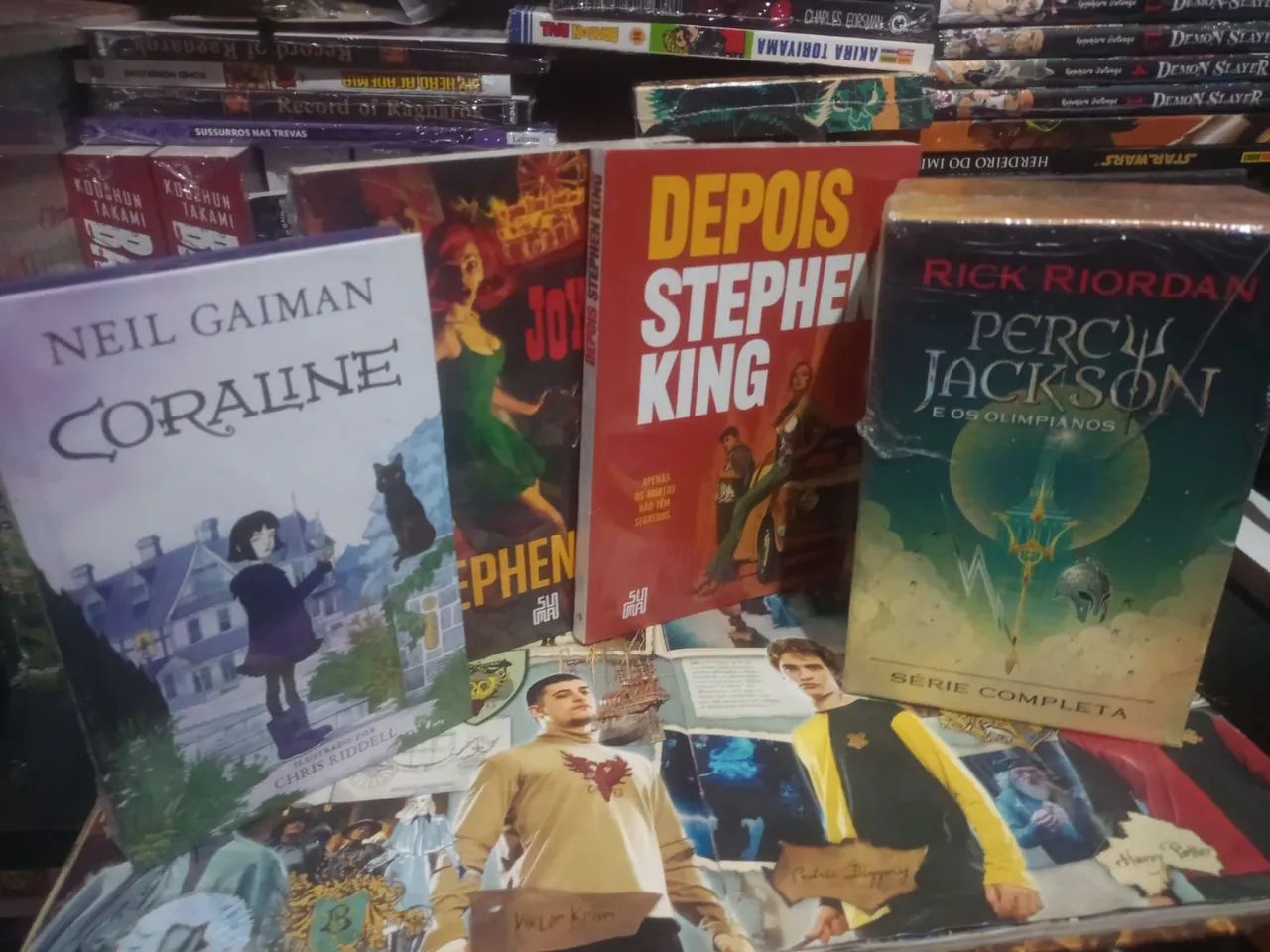Coraline, Depois de Stephen King, Percy Jackson 