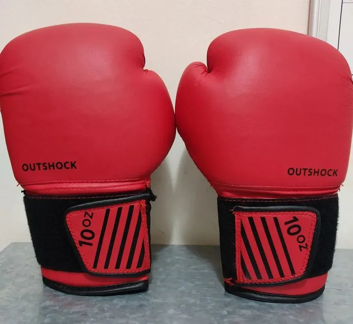 Luva Boxe Box Muai Thai MMA 10 OZ OUTSHOCK Usada só uma vez