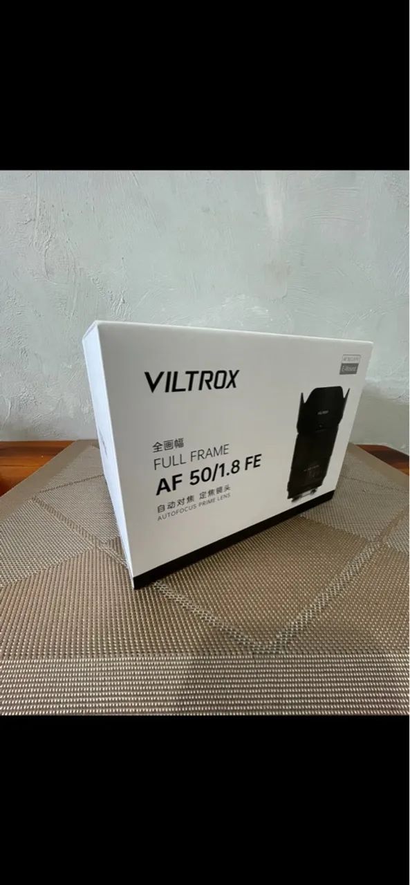 Lente viltrox 50mm 1.8 Sony