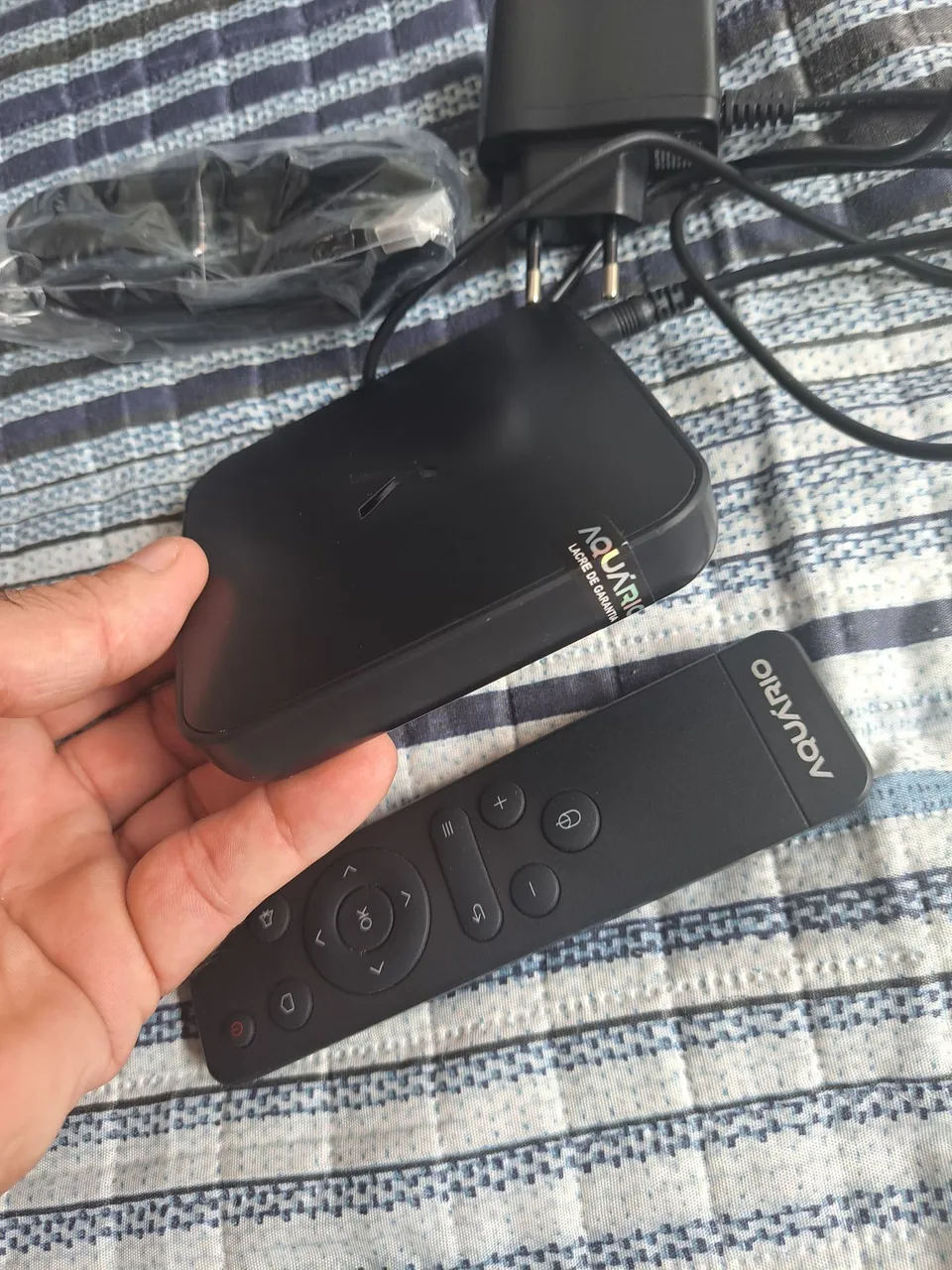 Streaming Aquario - Controle Remoto e Conversor