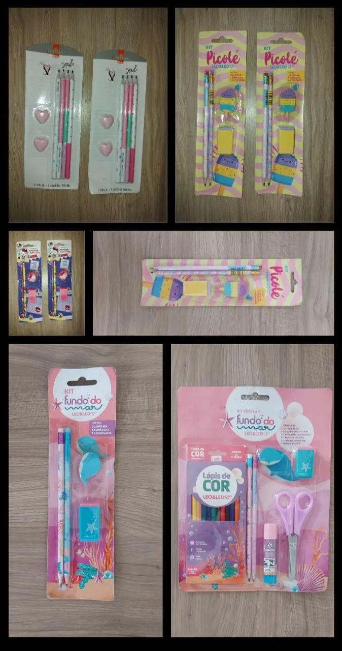 Oportunidade! Lote de Papelaria Novo - Preço para Revenda 