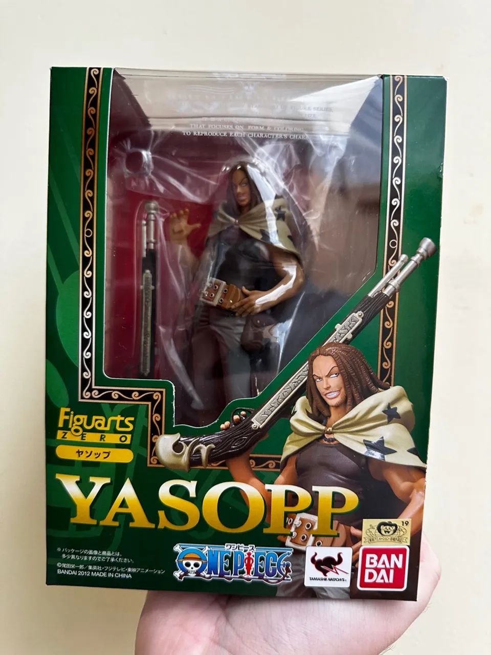 Bandai figuarts zero- one piece- yasopp extra battle