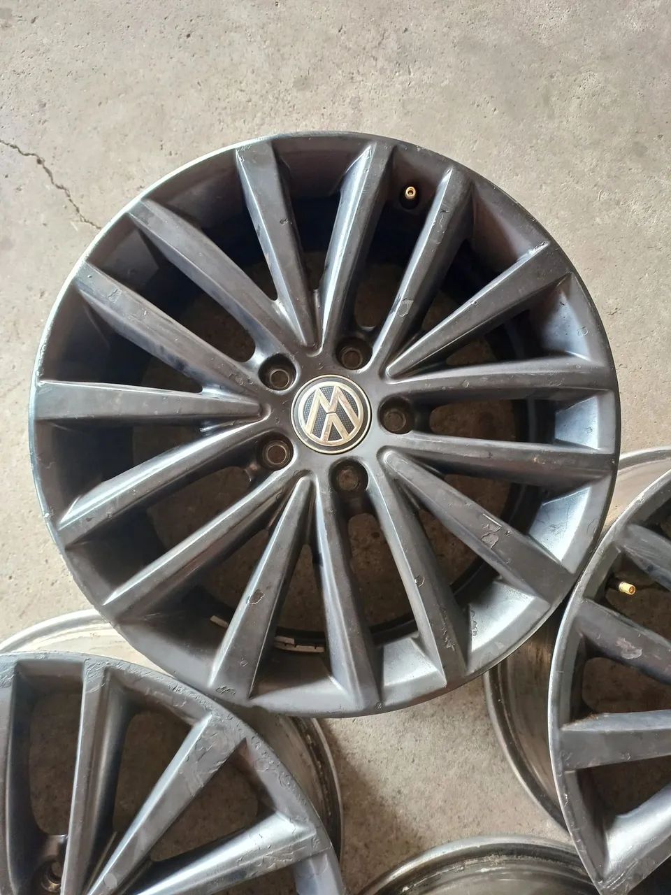 Rodas Originais VW Jetta TSI highline aro 17 - Foto 3