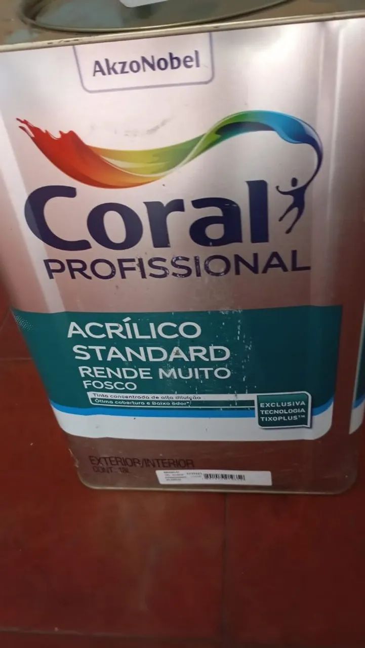 Tinta Coral profissional acrílico standart