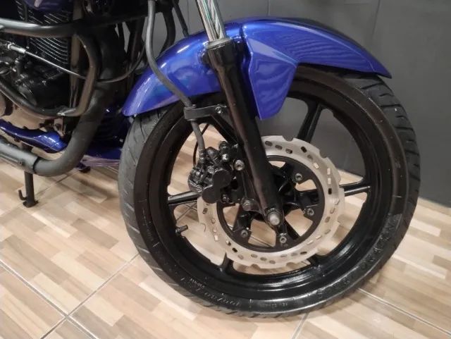 Dafra Apache 2012 Azul Exclusiva Aceito Troca Parcelo no Cartão de Crédito  - Foto 4