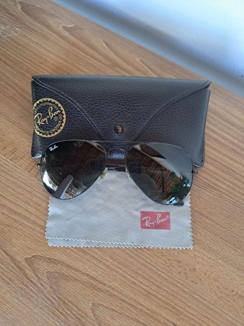 Óculos de sol Ray-Ban Aviator - Em Excelente Estado! - Foto 4