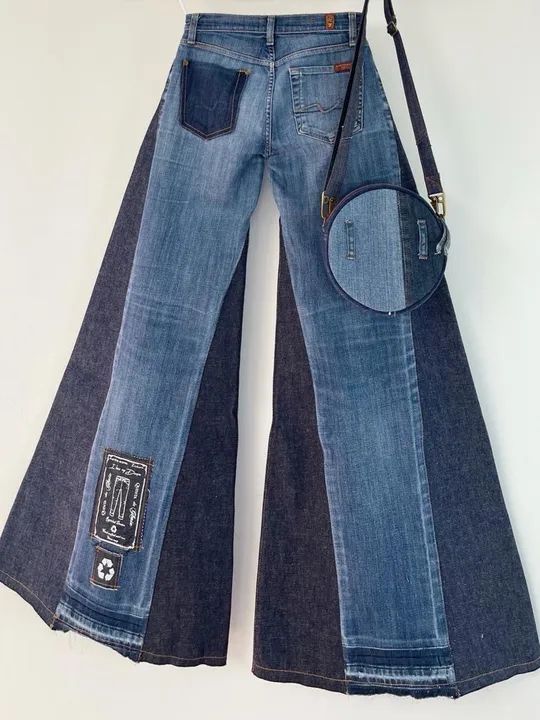 Calça Jeans Levis customizada nova  - Foto 3